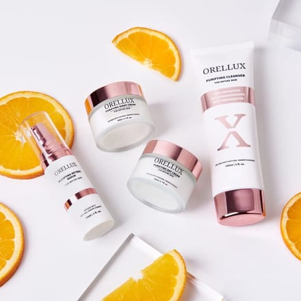 Orellux Purifying Routine Set | Dagcréme | Nachtcréme | Retinol Serum | Cleanser