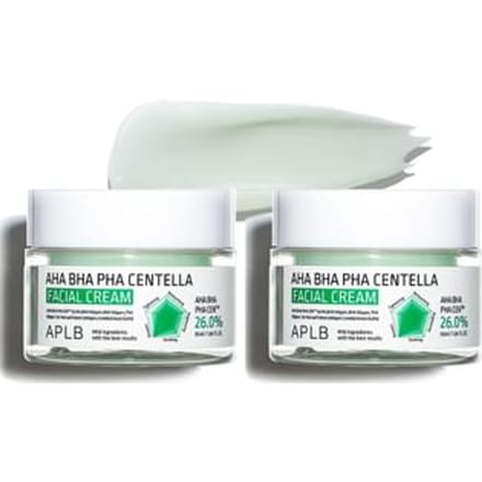 APLB - AHA BHA PHA Centella Facial Cream Set 2 pcs