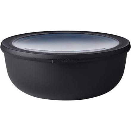 Mepal - Multikom Cirqula vershouddoos - 2250 ml - Rond - Nordic black
