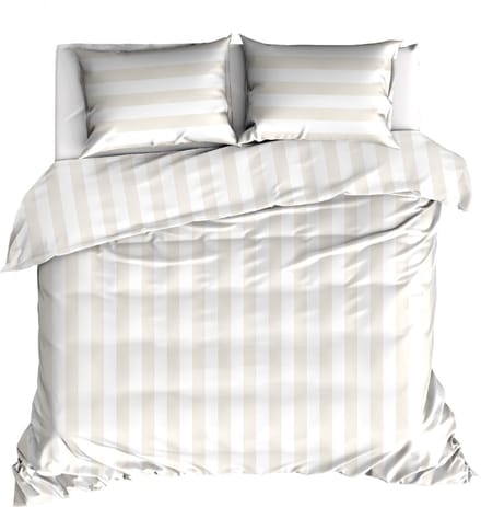 Livello Dekbedovertrek Beach Stripe Sand 2 persoons