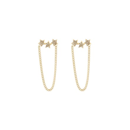 Stars oorbellen met sterren