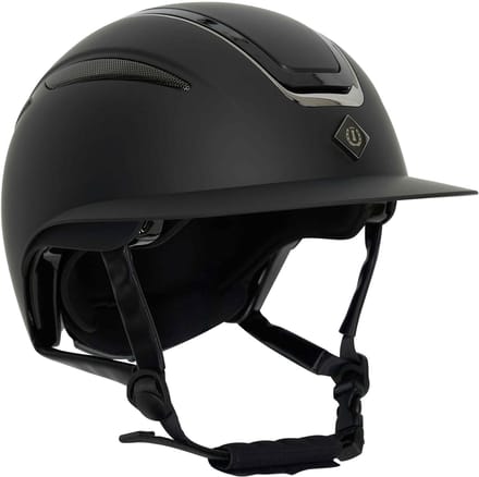 Imperial Riding Cap Olania Delux Grote Klep-Zwart-S