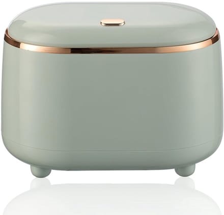 Dailygoods- Tafelprullenbak met deksel - Draagbare Afvalemmer - Mini Afvalemmer
