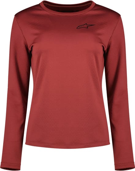 Alpinestars Bicycle A-dura Termic Korte Mouw Wielertrui Rood S Vrouw
