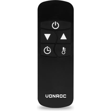 VONROC Afstandsbediening voor PH507AC/PH508AC/PH509AC/PH516AC heaters
