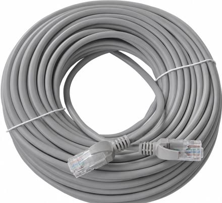 NexCable Premium Internetkabel 80 meter - CAT6 UTP Ethernet kabel RJ45 - Patchkabel LAN Cable Netwerkkabel - Grijs