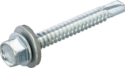 Dak- En Gevelplaatschr Zelfb Verz M/Ring 6.3X50mm - 200 stuks