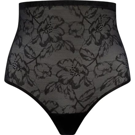 Lace high-waisted control brief for women Bye Bra