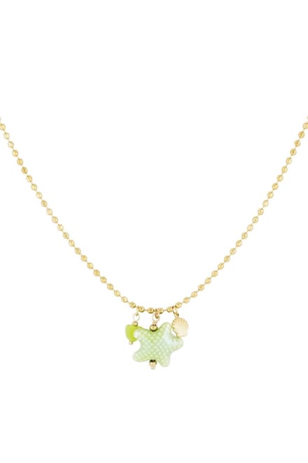 beachside ketting - groen &