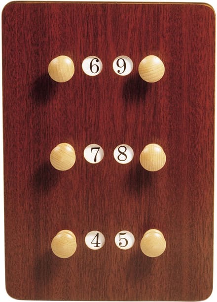 Buffalo scorebord biljart X3 (24x35cm)