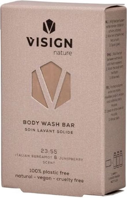Visign Nature BODY WASH BAR - "HET IS VIJF VOOR TWAALF"