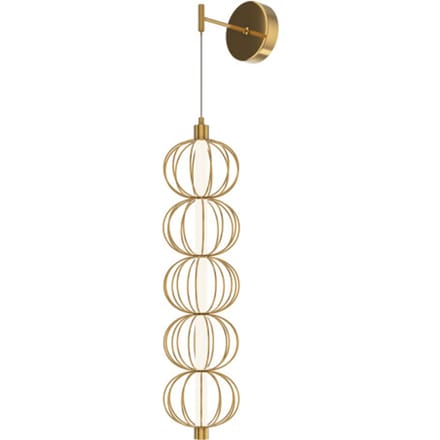 Maytoni - Wandlamp Golden Cage - Goud