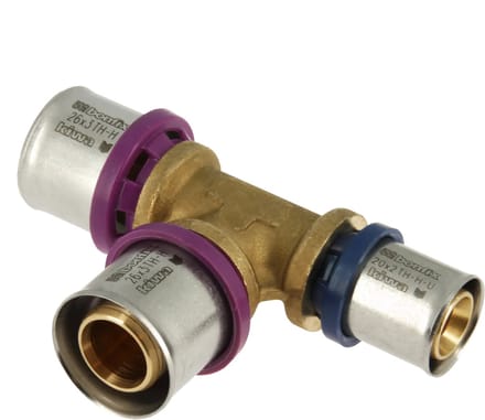 Bonfix Alu-pers T-stuk 26 x 26 x 20 mm 1st.