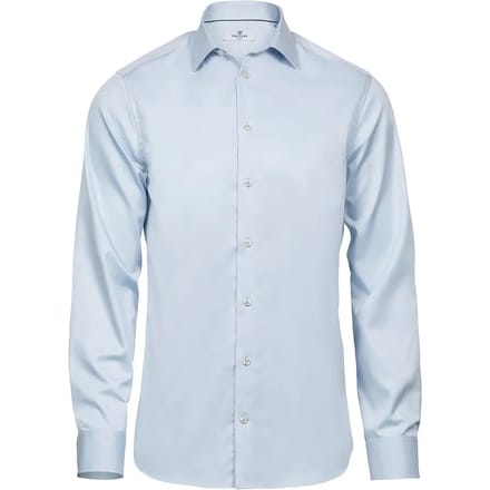 Tee Jays - Luxury Shirt Slim Fit - Light Blue maat S