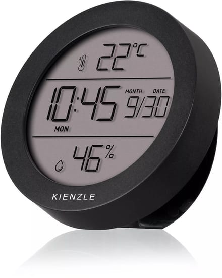 Kienzle Weerstation - Rond - Thermo-, Hygrometer - Zwart