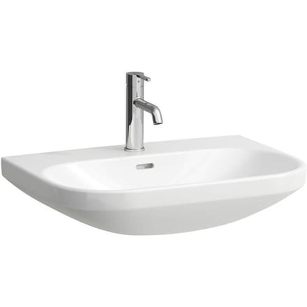LAUFEN LUA washbasin 65 x 46 cm with tap hole, with overflow, not suitable for undermounting H8110860001041