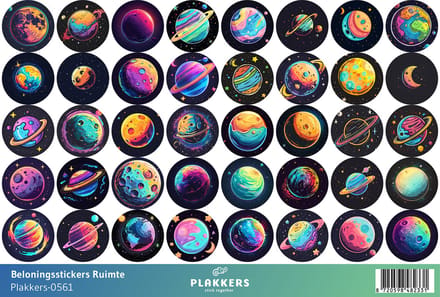 Beloningsstickers ruimte