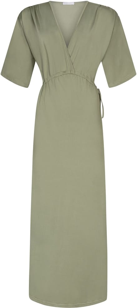 Chic by Lirette - Kimono jurk Lotus Natural - Zeegroen - S