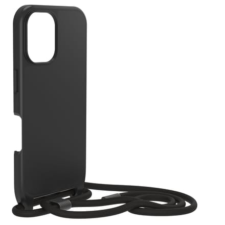 Otterbox - React Necklace Mag geschikt voor iPhone 16 Hoesje - zwart