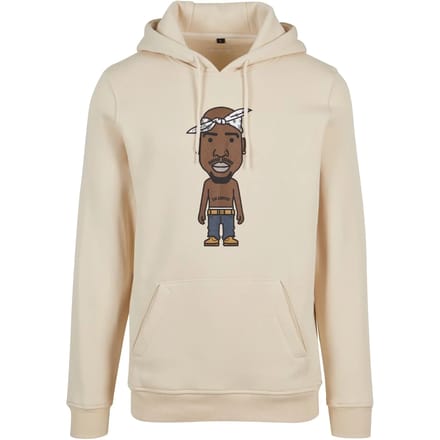 Mister Tee - LA Sketch Hoodie/trui - L - Beige
