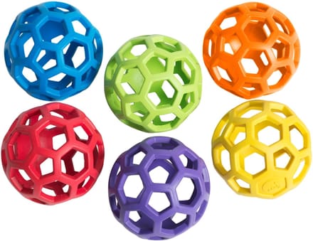 Grabball | Honden Bal | Open Bal Rubber | Hond Speelgoed | 21,6 cm