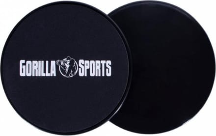 Gorilla Sports Slide Pads - Set van 2 - Inclusief draagtasje - Core & Full-Body Training