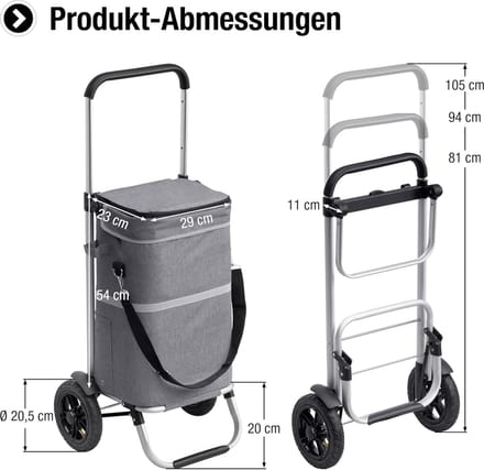 boodschappentrolley - Super compact / boodschappenwagen , 45 Litres
