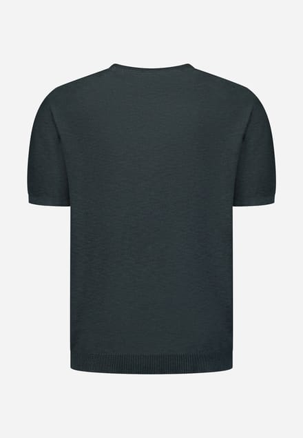 No Excess Pullover short sleeve crew neck slu dark steel