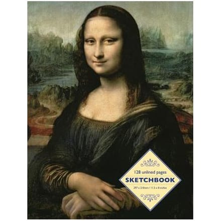 Sketchbook: Mona Lisa By Leonardo Da Vinci - Peony Press