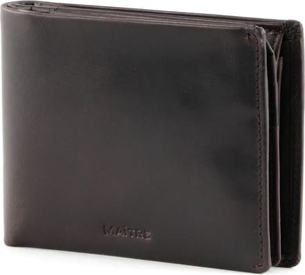 Maître Leren Portemonnee Birkheim Galbert Billfold Dark Brown Bruine