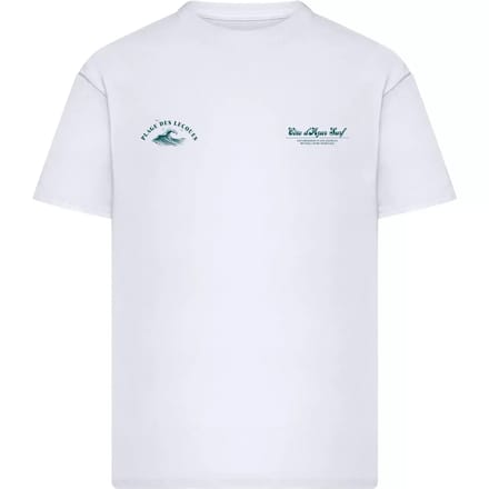 Mister Tee - Plage Des Lecques Oversize Heren Tshirt - M - Wit