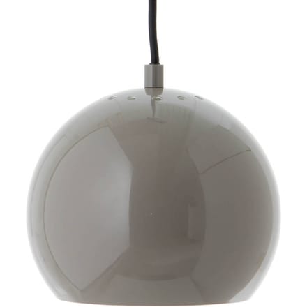 FRANDSEN hanglamp Ball, glanzend grijs, Ø 18 cm