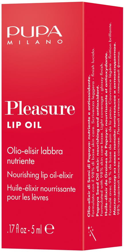 Pupa Pleasure Lip Oil - 002 - 5ml