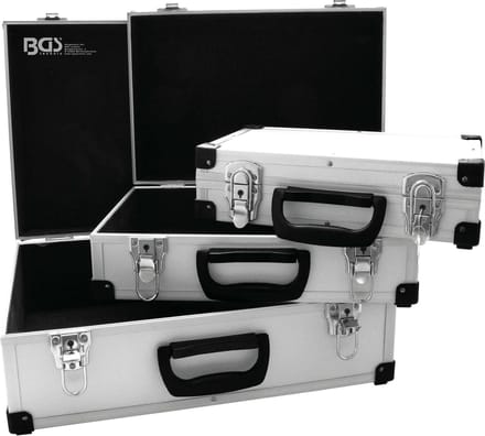 BGS Gereedschapskofferset - 3-delig - Aluminium - Zilver