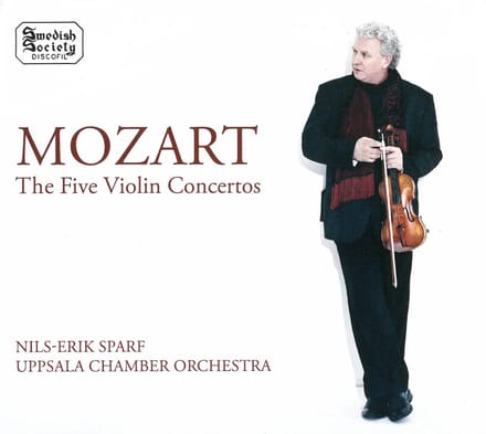Nils-Erik Sparf, Uppsala Kammarorkester - Mozart: The Five Violine Consertos (2 CD)