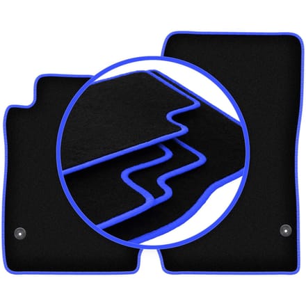 CARLUX-BLUE automatten voor: Mercedes SLK R171 coupé (2004-2011)
