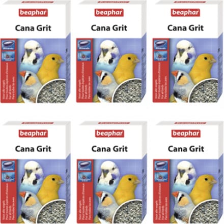 6x Beaphar Cana grit - vogelvoer - 225g