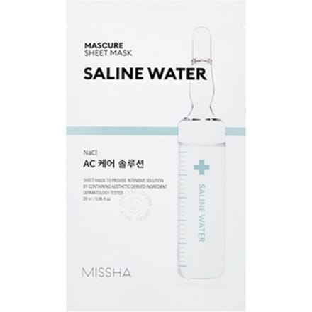 MISSHA - Mascure Solution Sheet Mask - Saline Water - 1stuk