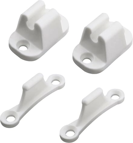 Caravan Deur Retainer Catch Set van 2 - Nylon Deurstopper voor Camper en Boot