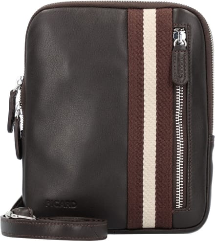 Picard Torrino Schoudertas Leer 16 cm - Jongens - mocca