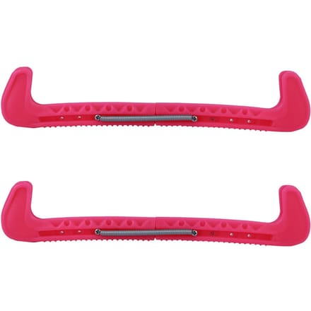 2 stuks verstelbare schaatsschoenhoezen, beschermhoes voor ijsmes, schaatsbeschermer, roze red