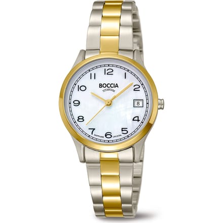 Boccia Titanium 3324.02 Dames Horloge 31 mm