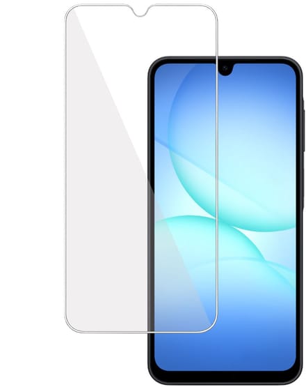 Screenprotector geschikt voor Samsung Galaxy A17 - Gehard Glas - Case Friendly - Transparant