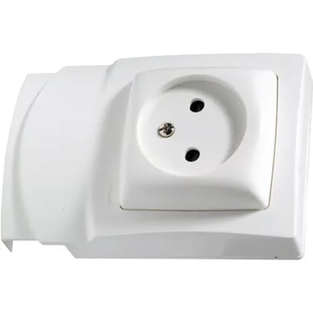 Legrand Stopcontact Oteo Dlp - Wit - Kunststof - Ip20