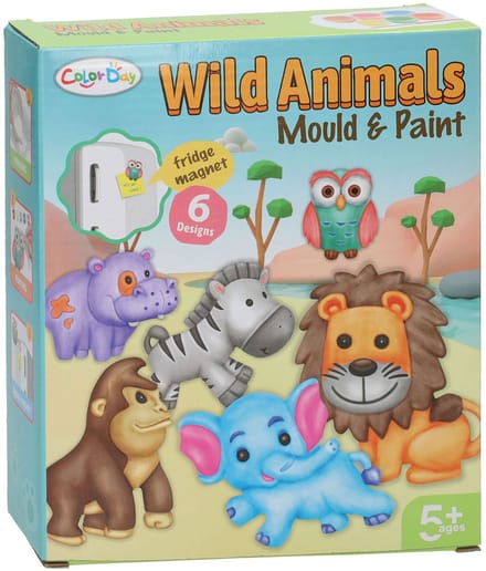Gieten & Schilderen Wilde Dieren