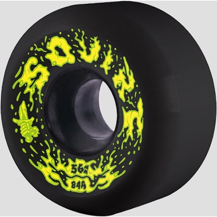 Cruzade Squirt 56mm 84A Black Wielen patroon