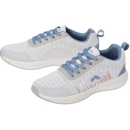 CRIVIT Dames sportschoenen (Wit/blauw, 37)