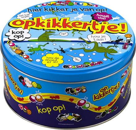Snoeptrommel - Opkikkertje