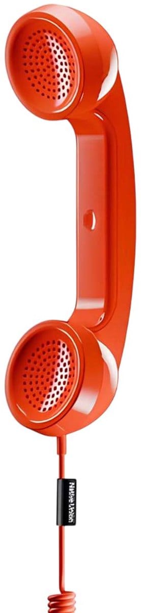 Native Union Pop Phone – Alarm Red – USB-C aansluiting - Retro Telefoonhoorn
