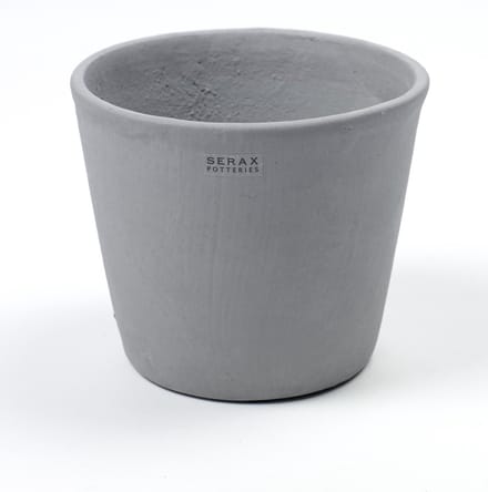 Serax Bloempot Sierpot Grijs D 13 cm H 11 cm  Voordeelaanbod per 2 stuks